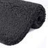 DEXI Bathroom Rug Mat, 24x16, Extra Soft and Absorbent Bath Rugs, Machine Wash Dry, Non-Slip Carpet Mat for Tub, Shower, and Bath Room, Charcoal
