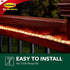 Command Outdoor Rope Light Clips, Clear, Decorate Damage-Free