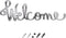 Way Of Hearts - Polished Metal Welcome Sign For Front Door - Silver Wall Decor 13.4 X 4.3" inches - Rustproof Stainless Steel - Welcome home decorations -Farmhouse wall decor