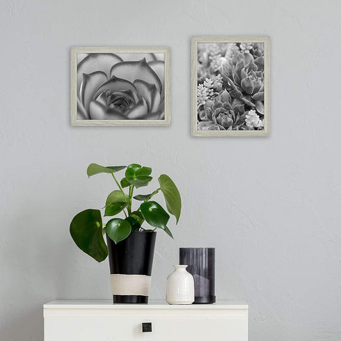 MCS Gallery Essential Frame, Gray Woodgrain, 8.5 x 11 in, 2 pk