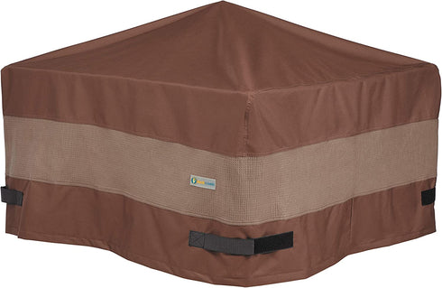 Duck Covers Ultimate Waterproof 32 Inch Square Fire Pit Cover