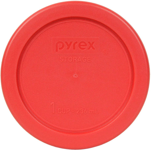 Pyrex (2) 7402-PC 6/7 Cup Fuchsia (2) 7201-PC 4 Cup Purple (3) 7200-PC 2 Cup Lawn Green (2) 7202-PC 1 Cup Red Replacement Food Storage Lids