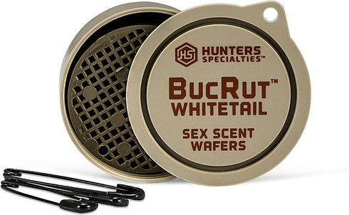 Hunters Specialties Bucrut Whitetail Scent Wafers, Multi, 3-Pack