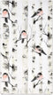 100 Birch Guest Napkins Decorative Hand Towels 3 Ply Disposable Paper Wood Birch Tree Napkins Winter Farmhouse Cabin Rustic Country Bathroom Toilet Powder Room Christmas Holiday Wedding Dinner Party