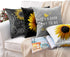 Britimes Throw Pillow Covers Home Decor Set of 4 Pillow Cases Decorative 18 x 18 Inches Outdoor Cushion Couch Sofa Pillowcases Sunflower