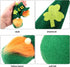 St. Patrick's Day Gnome Ornament Handmade Swedish Tomte Hanging Ornament Irish Leprechaun Gnome Plush Doll Ornament for St. Patrick's Day Christmas Party Home Decoration (Dark Green,12 Pieces)