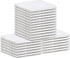 Talvania White Washcloths 24 Pack - Cotton Ribbed Wash Cloth - Super Absorbent Terry Towels - Ideal for Face Body Scrub Gym Spa Home Kitchen Cleaning Cloth - 12 X 12 Wash Cloths