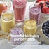 Hamilton Beach Personal Smoothie Blender With 14 Oz Travel Cup And Lid, Blue 51132
