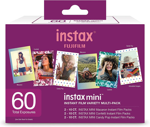Fujifilm Instax Mini Variety Film Value Pack 60 Count