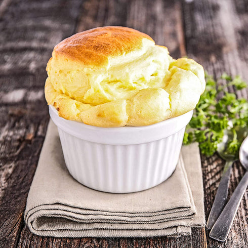 Ramekins 6 oz, Set of 8, Souffle Dishes, Oven Safe Porcelain Ramekins Bowls For Creme Brulee, Custard, Lava Cakes, Pudding, Flan, Mini Desserts, Jam and Ice Cream, Ramekins For Baking