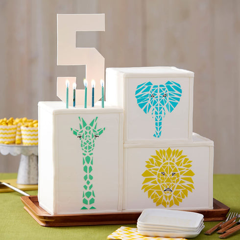 Wilton Performance Pans Square Cake Pans Set, 3 Piece - 8, 12 and 16-Inch Cake Pans