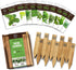 Herb Garden Seeds for Planting - 10 Culinary Herb Seed Packets Kit, Non GMO Heirloom Seeds, Plant Markers, Wood Gift Box - Home Gardening Gifts for Gardeners