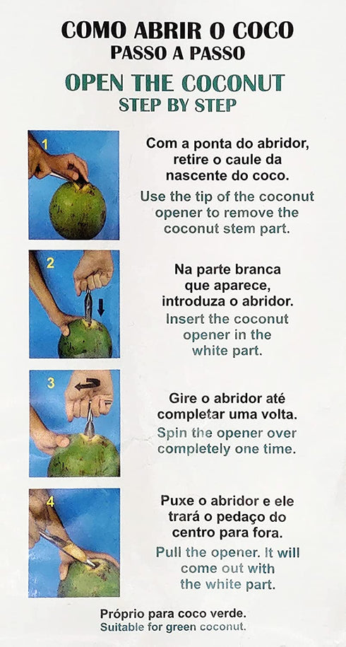 MetalCoco, Brazil's #1 Coconut Opener