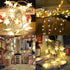 Star String Lights, Merdeco 16ft/5m 50 LED Plug in String Lights Warm White Fairy Lights for Christmas/Wedding/Party Indoor and Outdoor Decoration