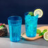 Honla 10 oz Kids Cups,Set of 10 Small Plastic Cups for Kids,Reusable and Unbreakable Children Drinking Cups Tumblers,Teal