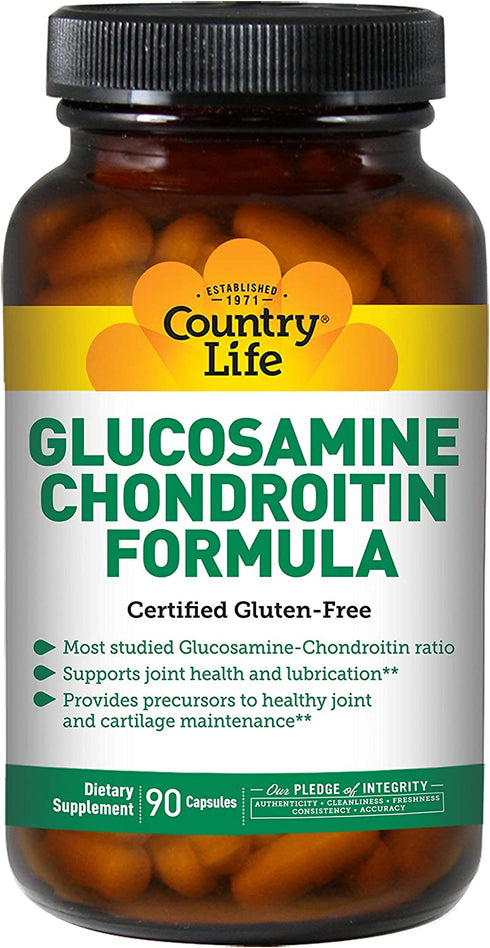 Country Life Glucosamine Chondroitin, 90 vcaps