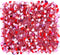 Fovths 32.8 Feet Valentines Tinsel Garland Metallic Tinsel Twist Garland with Red String Lights Valentines Tree Hanging Garland Decoration for Valentine Indoor Outdoor Decorations (Red, Pink, White)