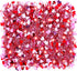 Fovths 32.8 Feet Valentines Tinsel Garland Metallic Tinsel Twist Garland with Red String Lights Valentines Tree Hanging Garland Decoration for Valentine Indoor Outdoor Decorations (Red, Pink, White)