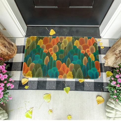 Sntieecr 3 PCS Sublimation Blank Door Mat Set for Grey, Sublimation Heat Transfer Welcome Mat Outdoor Indoor Entrance Non Slip Washable Mats for DIY Home Door Mat (23.6 x 15.7 Inche)