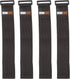 Extension Cord Wrap Organizer, 4 Pack of Elastic Storage Straps - 24 Inch Stretchy Hook and Loop Cinch Straps for Power Cables, Hoses, Ropes, and More