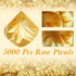 2000 Pcs Artificial Flower Petals Silk Rose Petals Decorations for Weddings,Romantic Night,Party, Table, Dining Room, Valentine's Day Flower Decor (Gold, 2000)