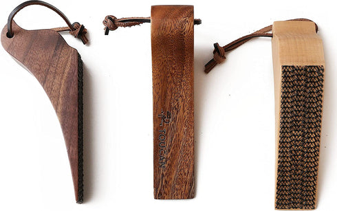 Door Stopper Decorative 3Pcs Set Door Stop Wooden Door Wedge Beech Wood, Dark Acacia, Walnut Lovely Bird Shaped Cute Door Stopper Wedge Non-Slip Rubber Patches Hanging Leather Strips