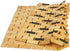 Mind Reader BAMAT-BRN Luxury Roll Up Shower Bath Mat, Anti-Slip Mat, Environment Friendly Bamboo, Brown