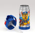 THERMOS FUNTAINER 12 Ounce Stainless Steel Vacuum Insulated Kids Straw Bottle, Blue Paw Patrol