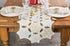 DII Embroidered Christmas Tabletop Collection, Table Runner, 14x54, Snowflake