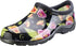 Sloggers Women's Waterproof Rain and Garden Shoe with Comfort Insole, Pansy Black, Size 10, Style 5114BP10