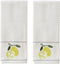 SKL Home Lemon Zest Hand Towel Set, White