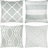 pendali Throw Pillow Covers 18x18, Decorative Square Throw Pillow Cover Cushion Covers Pillowcase, Home Decor Decorations for Sofa Couch Bed Chair Car, Set of 4, Pillow Protector