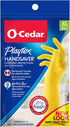 Playtex HandSaver Reuseable Rubber Cleaning Gloves (X-Large, 6 Pairs), Everyday Protection Reusable Household Gloves
