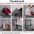 Hoomtaook Adhesive Bathroom Organizer Shower Caddy Kitchen Spice Rack Wall Mounted Drill-Free Bathroom Shelf Storage Kitchen Rack Rustproof Shower Shelf