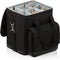 LEGACY - a Picnic Time Brand Cellar Insulated Six Bottle Wine Tote, Black,12.5 x 11 x 13 Inches