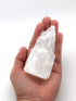 2 Selenite Natural Towers Skyscraper 4" Tall, 1 Organic California White Sage Smudge Stick 4" and 1 Palo Santo Stick From Perº - Salvia- Protection from Negative Energy Reiki Chakra Crystal Healing