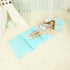 Blue Unicorn Pillows Floor Lounger for Kids, Girls Room Decor, Pillow Queen Beds, Floor Pillow Cushion Fold Out Chair Bed, Floor Sofa Bed Pillow Cover 88" L x 28"