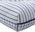 Pillow Perfect Outdoor/Indoor Austin Nash Lapis Chair Pads, 15.5" x 16", Blue 2 Count