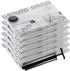 Space Saver Bags (6 Small) Vacuum Storage Sealer Bags for Blankets Clothes Pillows Comforters with Hand Pump - 6 Small