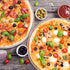 13½ Inch Pizza Pan Set of 2, P&P CHEF Stainless Steel Pizza Tray, Round Pizza Plate For Pie Cookie Pizza Cake, Non Toxic & Heavy Duty, Brushed Finish & Easy Clean