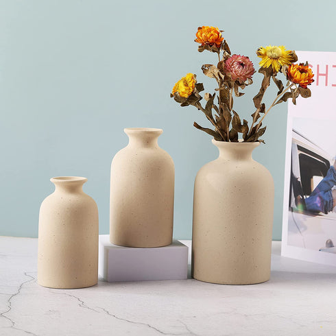 Dry Flower Vases, Ceramic Vase, Living Room Decoration,Flower Arrangement Decoration Shooting Props,Gifts (X-Large)