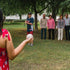 Gender Reveal Baseball with Pink and Blue Powder