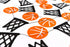 Seyal® Birthday Party Decoration - Basketball and basket Garland - birthday decorations,party decorations,party d©cor,creative decoration