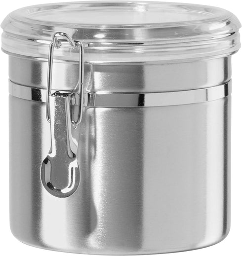 Oggi Food Storage Container, 36-Ounce, Stainless Steel
