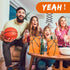 40 Pieces Basketball Party Favors Bags for Basketball Birthday Party Decorations Supplies Goody Treat Candy Paper Bag Birthday Sport Themed Party Bag for Kid Teens Adults