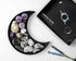 Moon Tray Crystal Holder Display - Black Wooden Crystal Tray for Stones, Healing Crystals Storage and Organizer - Crescent Gothic Witchy Coffin Spiritual Decor - Essential Oil Holder - Jewelry Dish