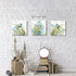 Hardy Gallery Abstract Birds Painting Wall Art: Colorful Birds in Grass Artwork Animal Picture on Canvas Prints for for Living Room (12 x 12 x 3 Panels)