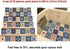 kakofaci Decorative Tile Stickers 20 Pcs 6x6 inches. Peel & Stick Adhesive Tile Stickers. Home Decor. Staircase. Furniture Decor. Backsplash Tile Stickers.