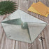 YoleShy Galvanized Mail Organizer Wall Mount Mail Holder Set of 2, Metal Envelope Wall Hanging File Folder Holder, Galvanized Mail Holder, Wall Organizers and Storage for Mail, Letter, Magazine