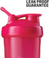 BlenderBottle Classic Shaker Bottle Perfect for Protein Shakes and Pre Workout, 28-Ounce (2 Pack), Colors May Vary